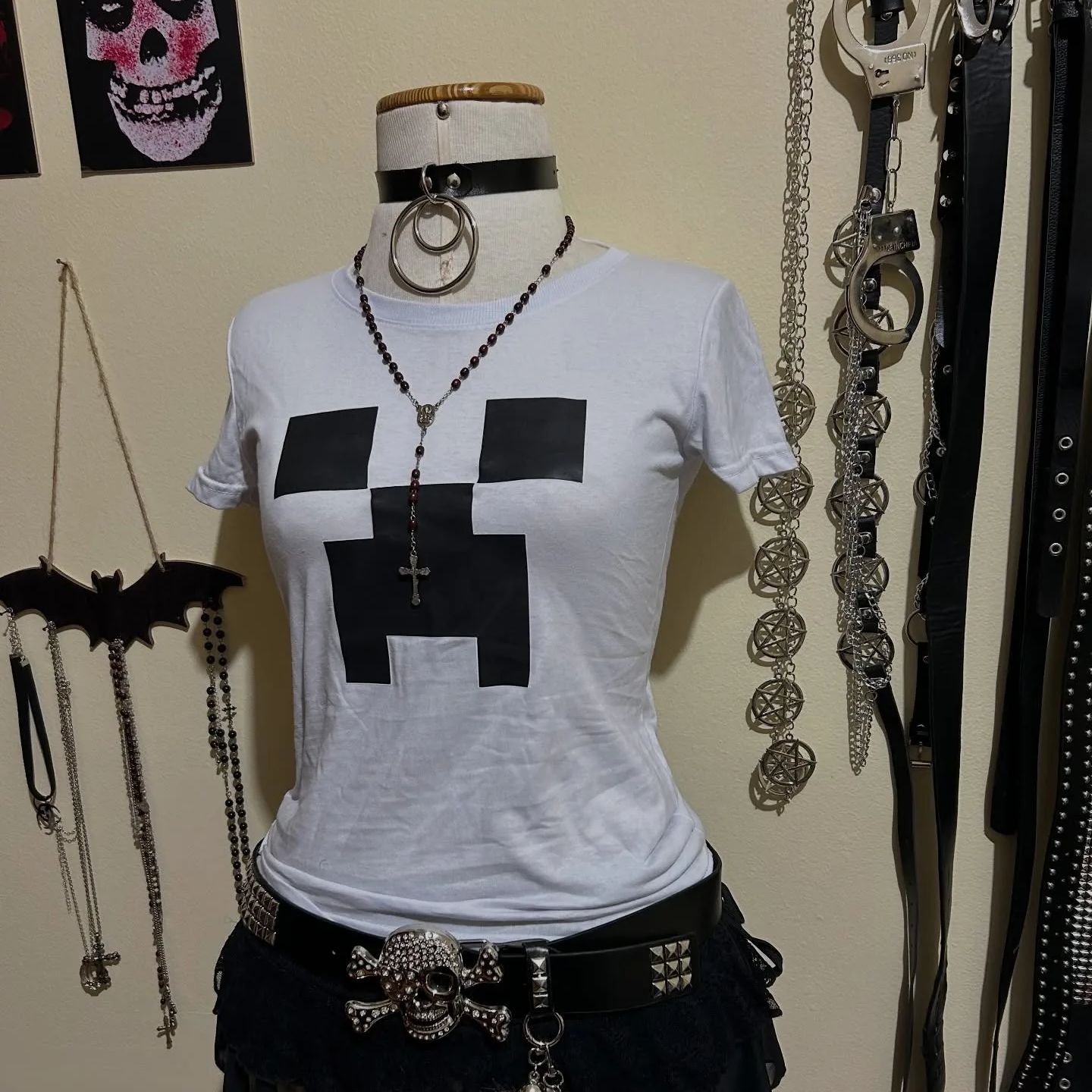 Y2K Graphic Baby Tee Crop - Roupas Harajuku dos anos 2000, estética