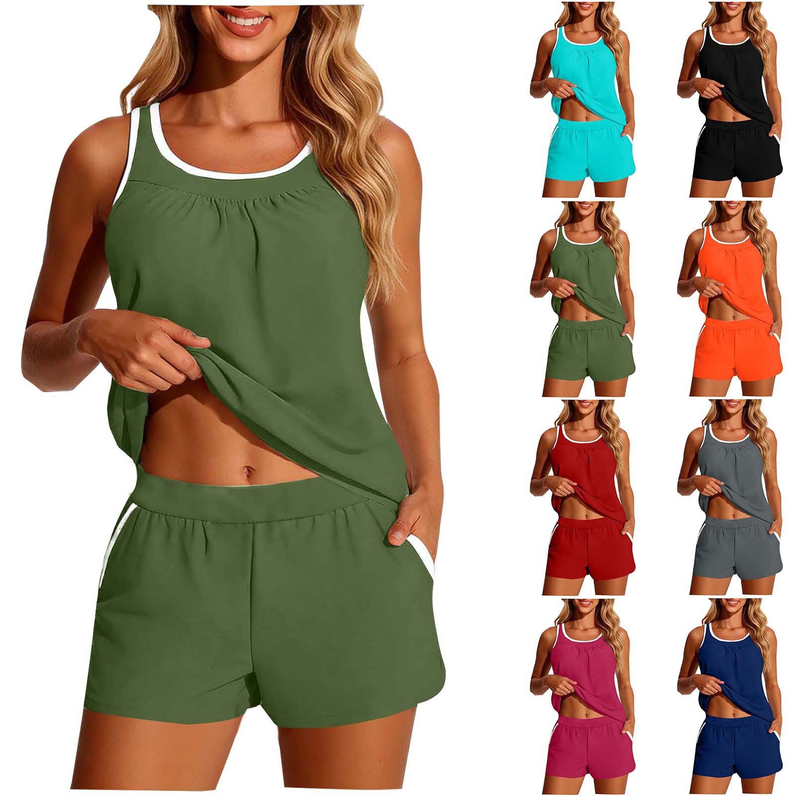 Tops - Conjunto de Moda Praia Feminino de