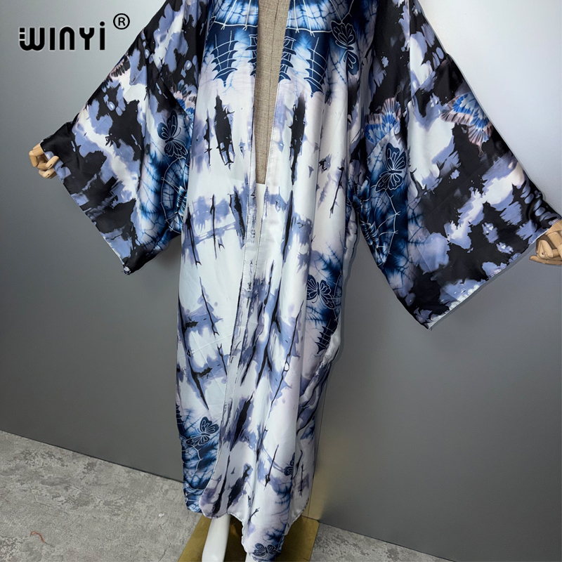 WINYI 2026 Kimono Boho Maxi pa - Boho Summer Beach Maxi Dress avaliação e preço