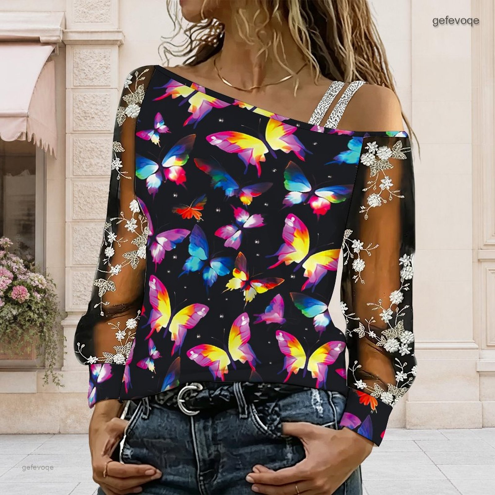 Blusa Feminina Ombro a Ombro A - Blouses avaliação e preço