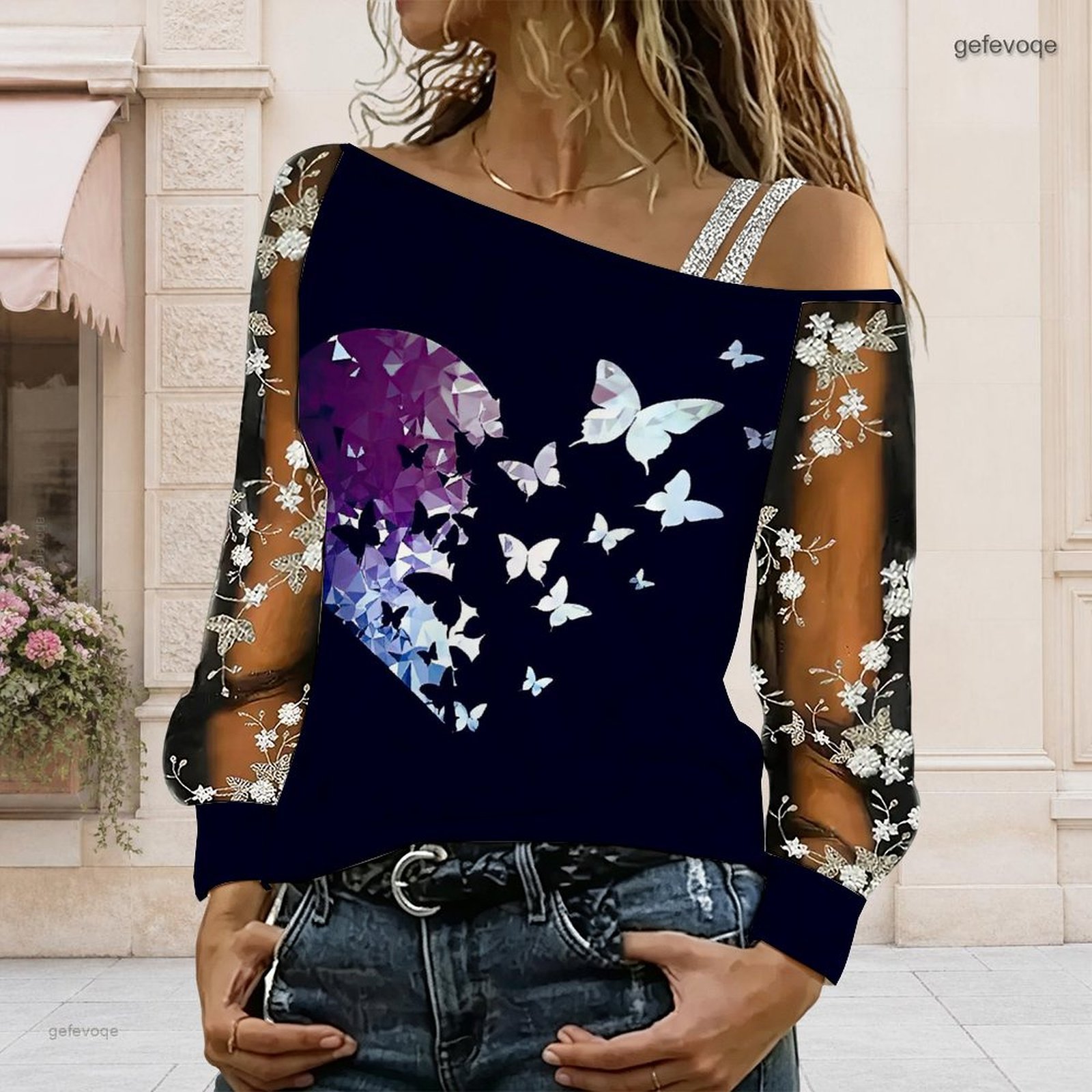 Blusa Feminina Ombro a Ombro A - Blouses avaliação e preço