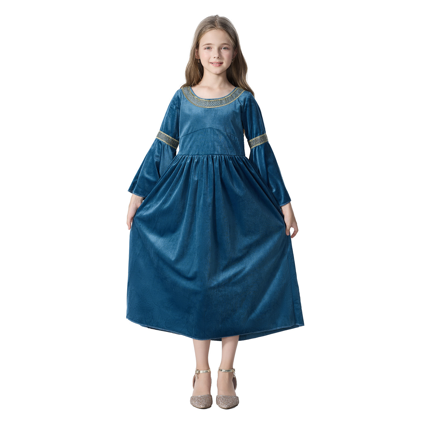 Vestido de princesa medieval p - Dresses avaliação e preço