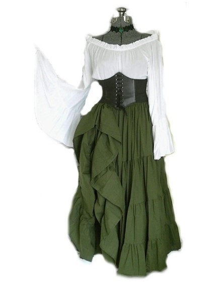 Vestido de manga comprida com  - Dresses avaliação e preço