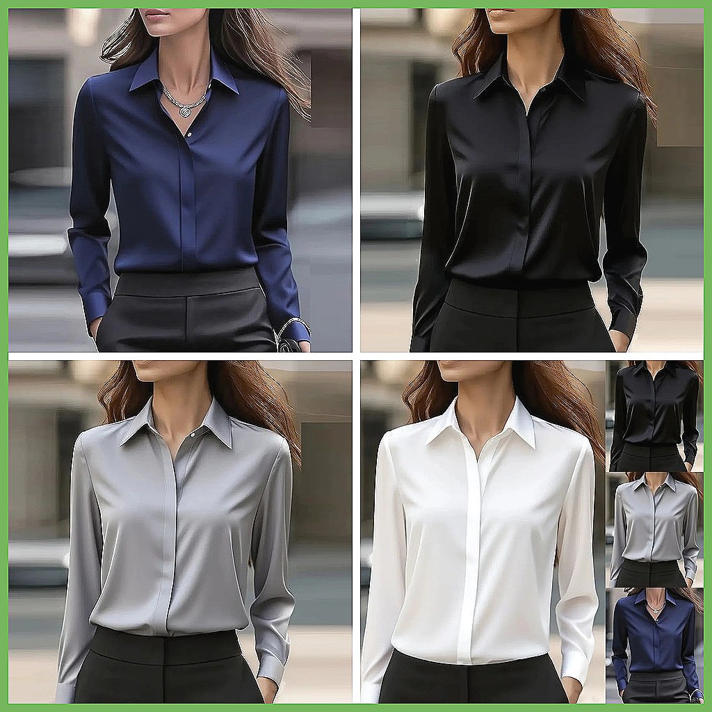 Nova Blusa Feminina de Escritó - Blouses avaliação e preço