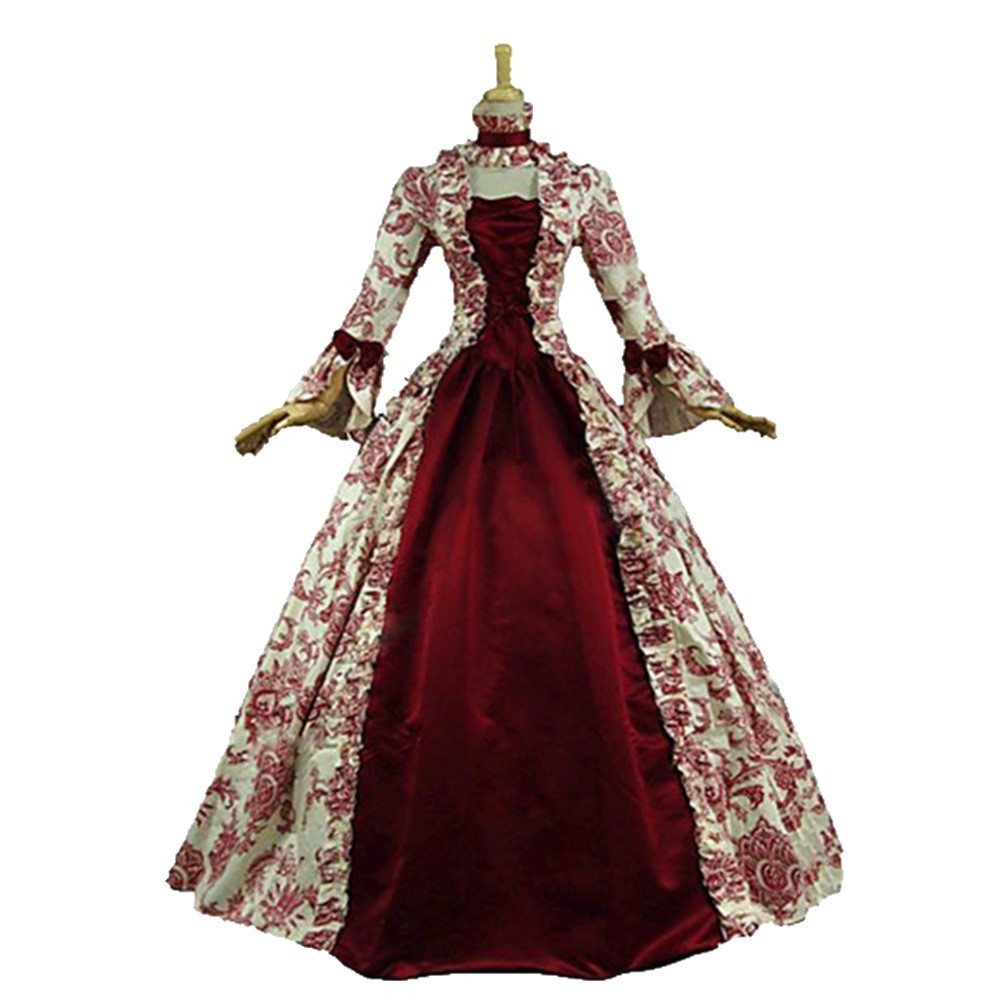 Vestido Retro de Manga Longa E - Dresses avaliação e preço