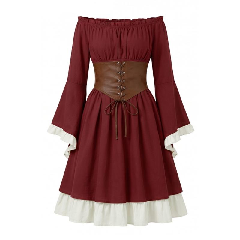 Vestido Midi Medieval Renascen - Dresses avaliação e preço