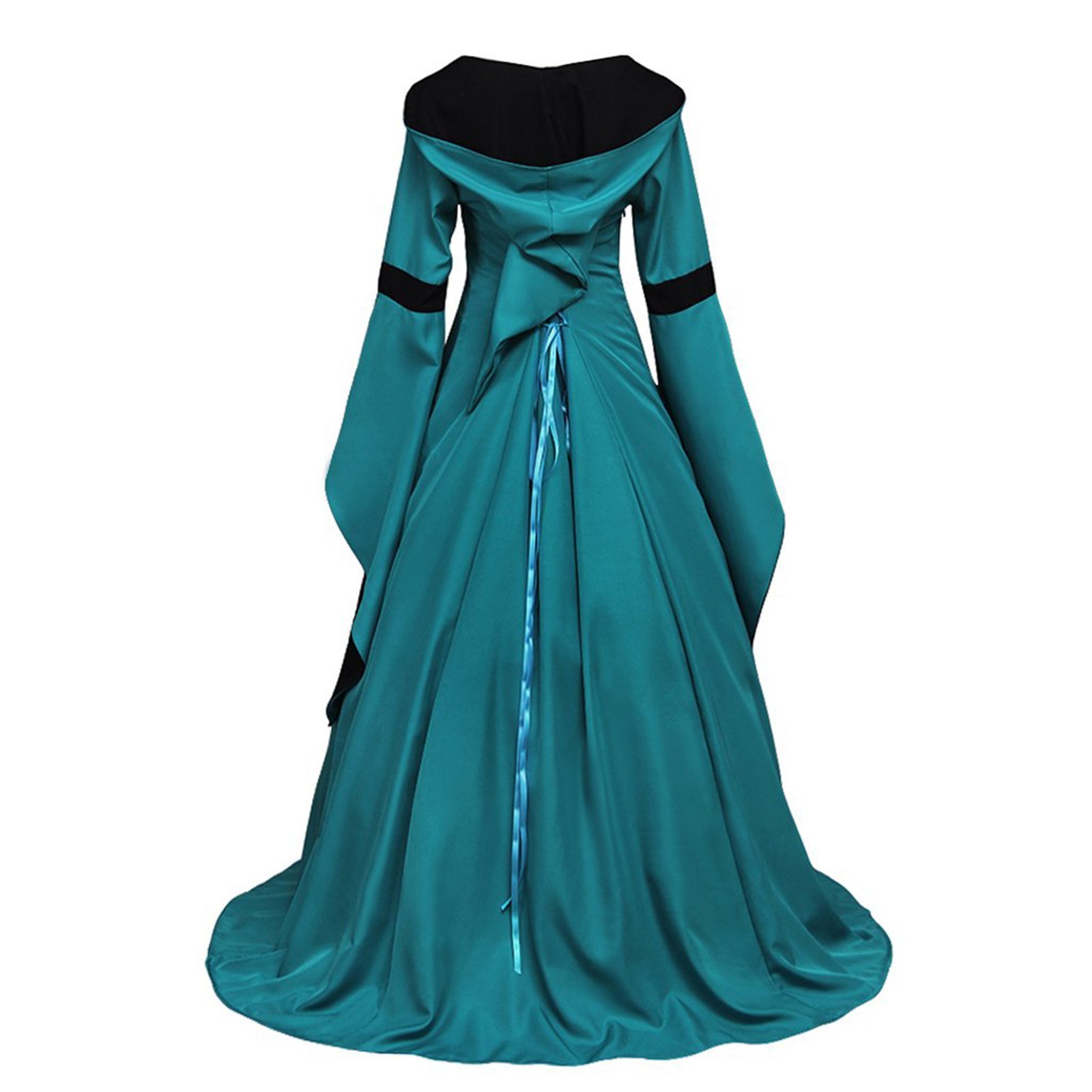 Vestido com capuz e mangas em  - Dresses avaliação e preço