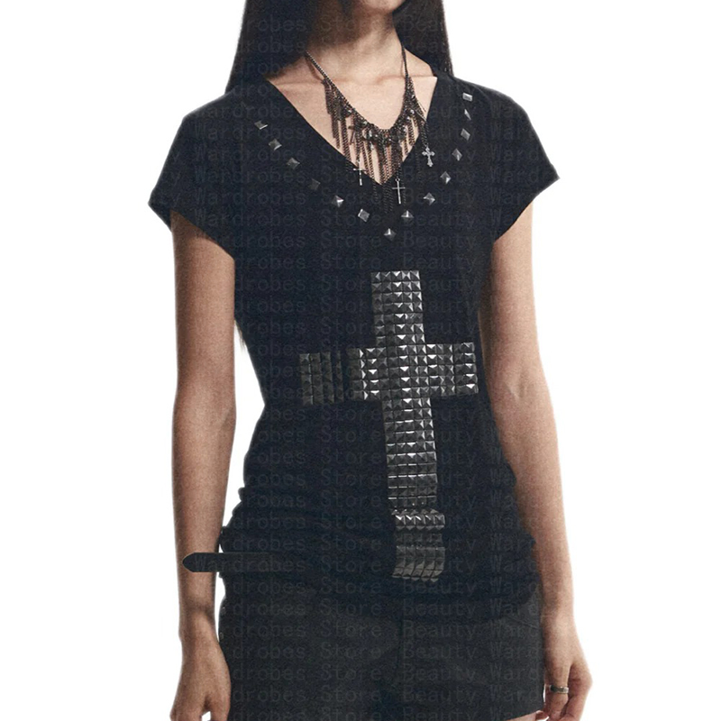 Rock goth único topo y2k colhe - Y2K Graphic Baby Tee Crop avaliação e preço
